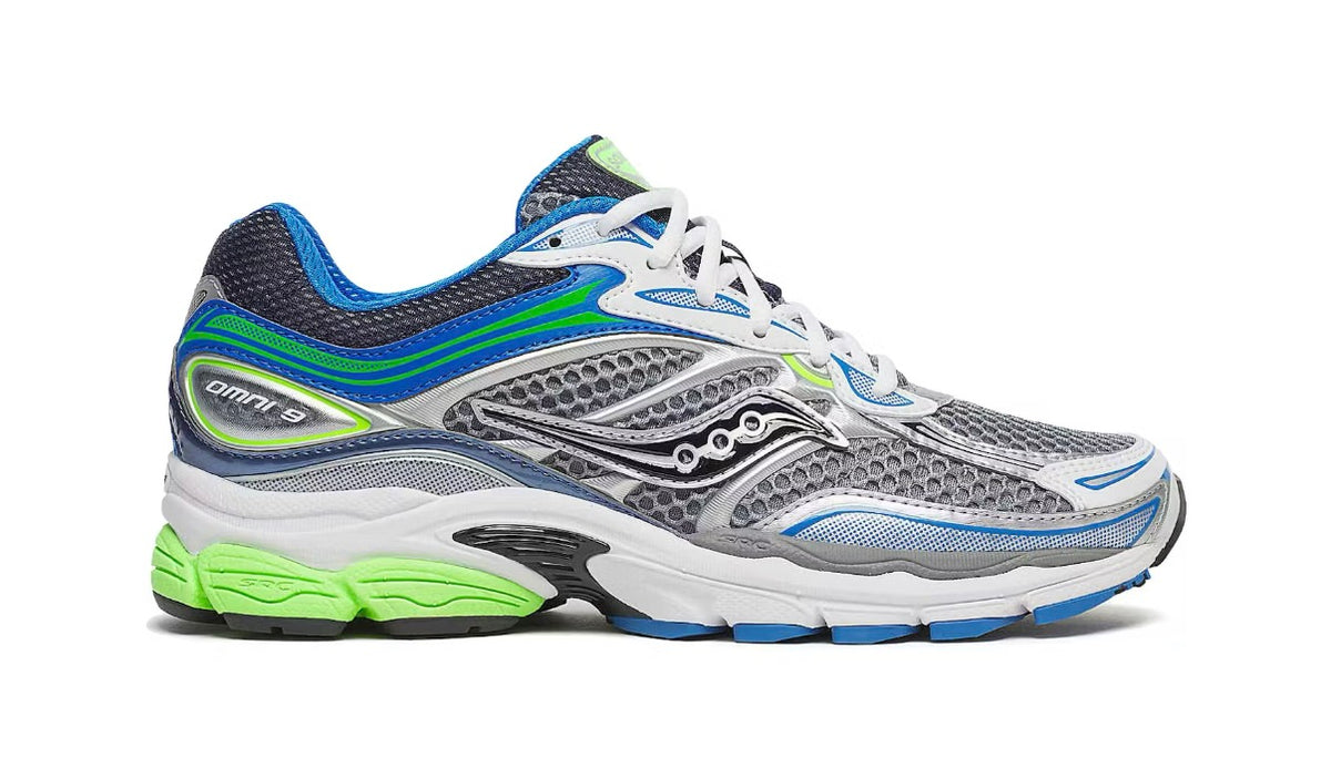 Saucony Progrid Omni 9 Grey Slime